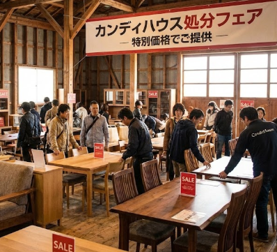 カンディハウス 処分フェア
