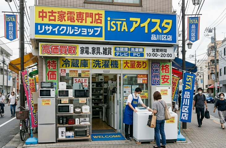 中古家電専門店リサイクルショップアイスタ品川区店