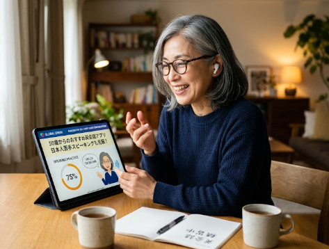 50歳からの英会話アプリ