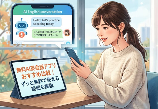 無料 英会話 ai アプリ